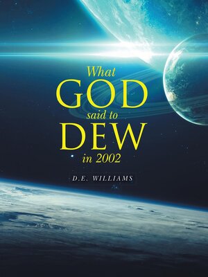 cover image of What God Said to Dew in 2002